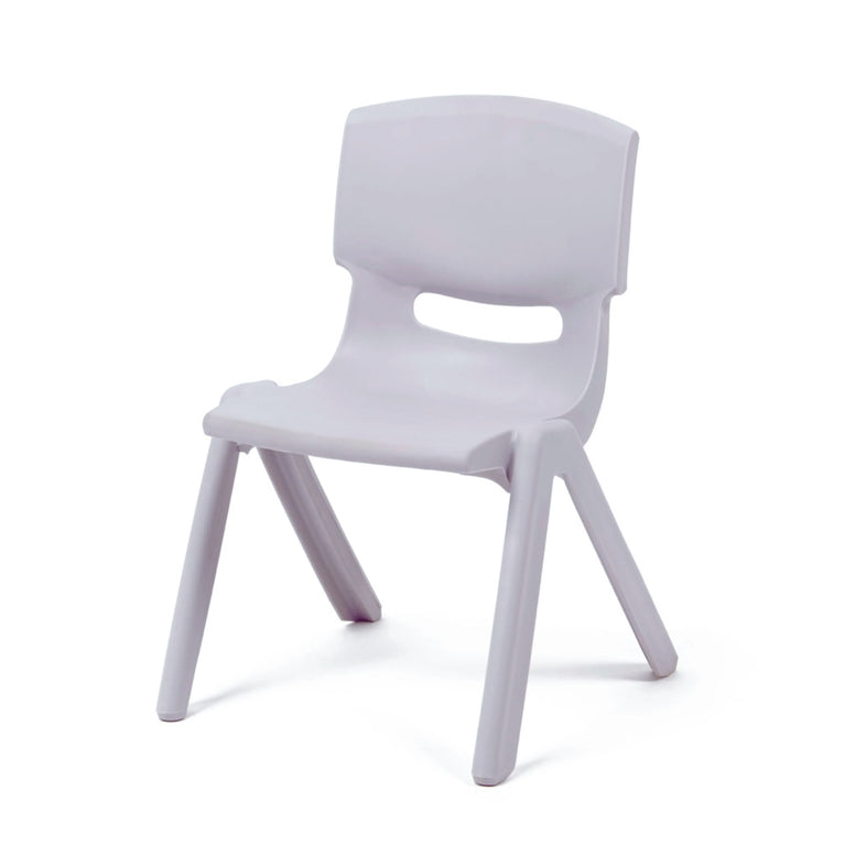 Grey chair on a white background