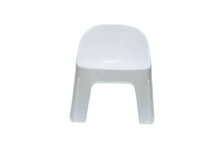 White Chair on a white background