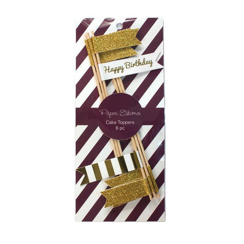 Cake Topper Flags