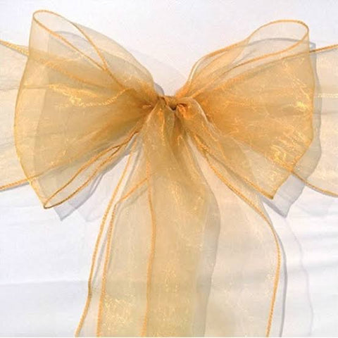 Gold chair sash (For Hire)