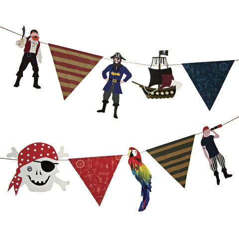 Ahoy There Pirate Garland