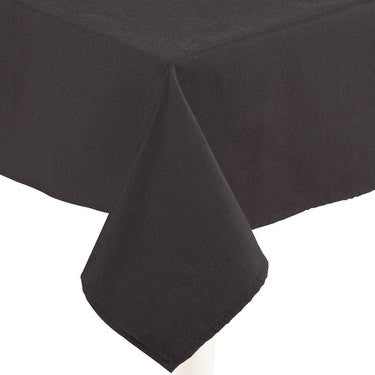 Black Linen Table Cloth