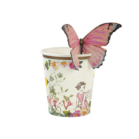Truly Fairy Butterfly Paper Cups