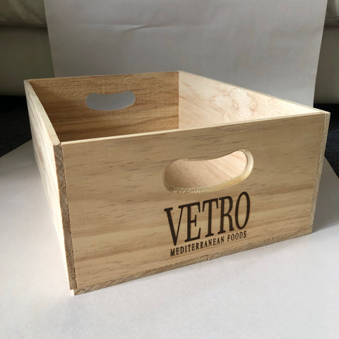 Wooden Box - Natural (For Hire)
